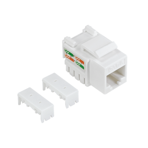 [1400033] Embase Keystone Cat.6 UTP, IDC 90° (x10) 