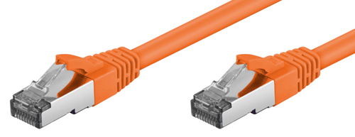 [1203545] Cordon blindé RJ45 CAT.6a S-STP LSOH 1,00m Orange